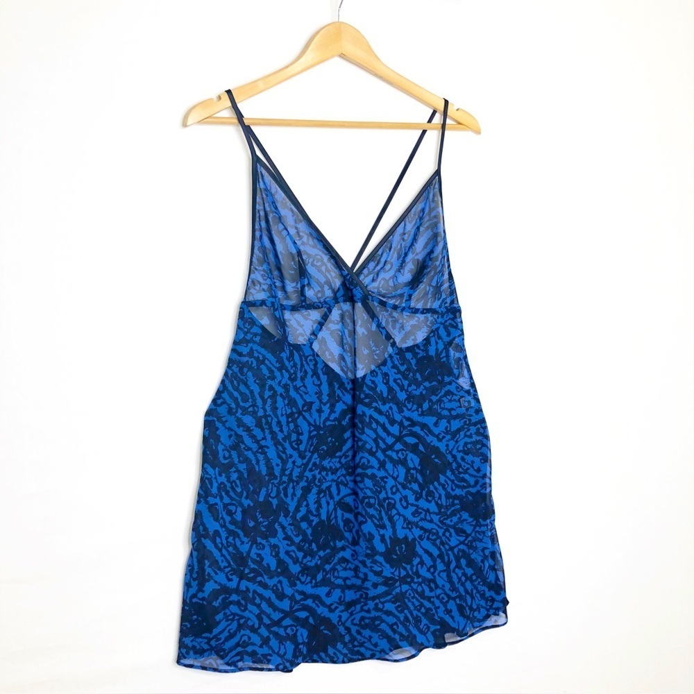 Victoria’s Secret collection, black and blue, sheer chemises